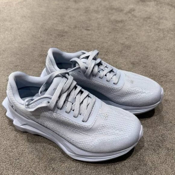 Shoes - Alo Yoga Light Blue Trainers US 6 Very Good Condition